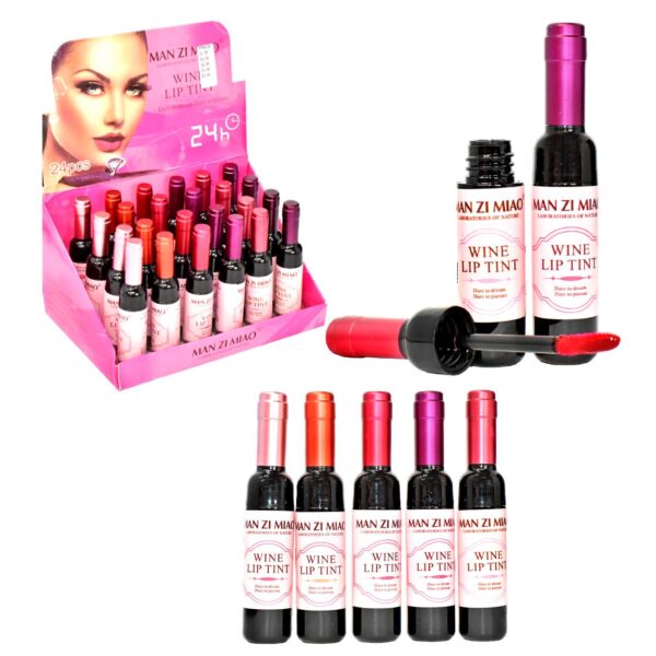 Tinta Para Labios Presentación Botella De Vino Magic Your Life