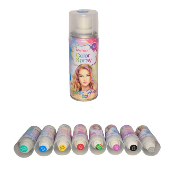 Spray colorante para el cabello Mefapo surtido