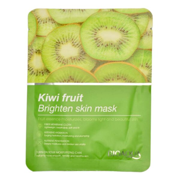 Mascarilla de extracto de kiwi Bioaqua empaque verde