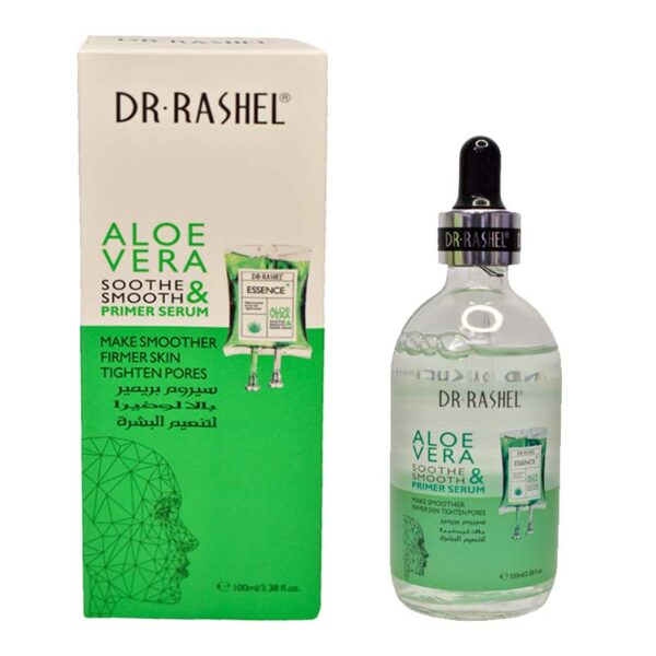 Primer Serum Dr Rashel aloe vera caja verde con blanco