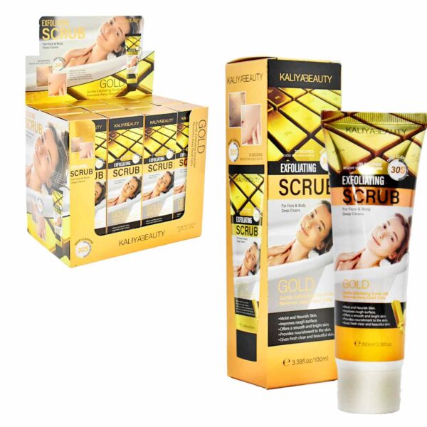 Exfoliante facial y corporal Gold KaliyaBeauty 100ML