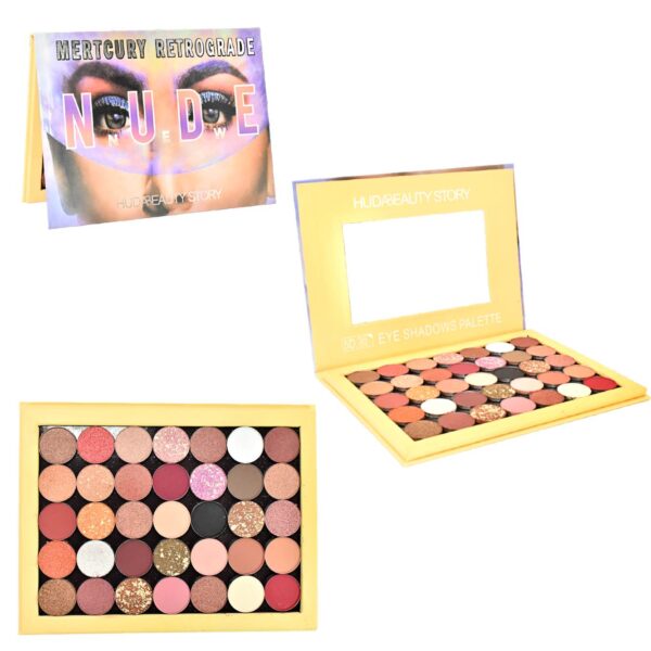 Paleta de sombras Hudabeauty story Nude 35 colores