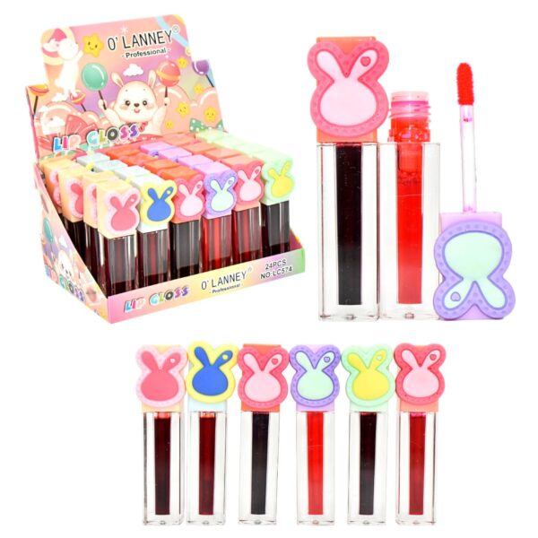 Tintas para labios presentación de conejo O´Lanney