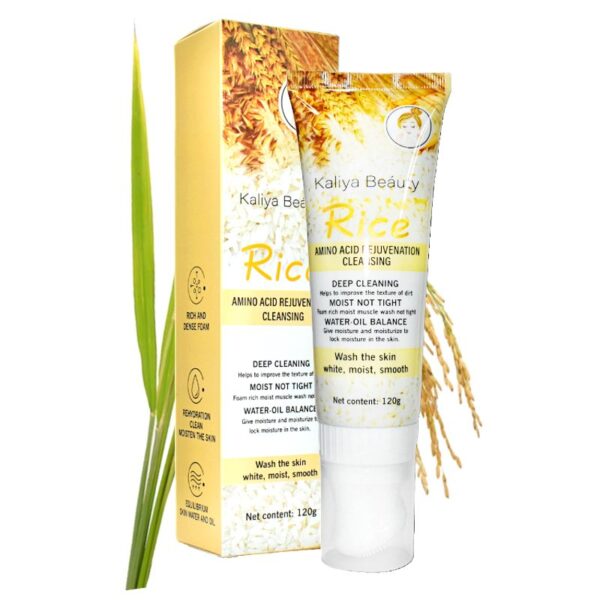Espuma Facial Kaliya Beauty De Arroz 120G