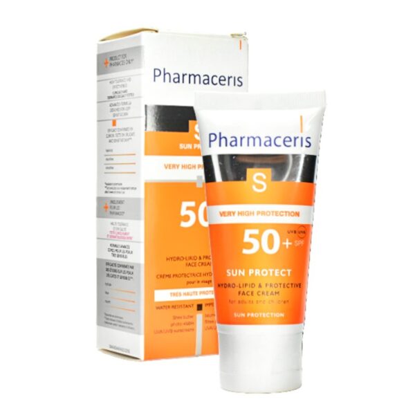 Protector Solar Pharmaceris 50+ Caja Naranja 50Ml LOTE1