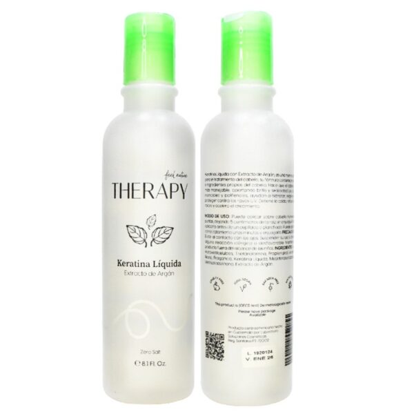 Keratina Liquida Con Extracto De Argán Therapy 240Ml