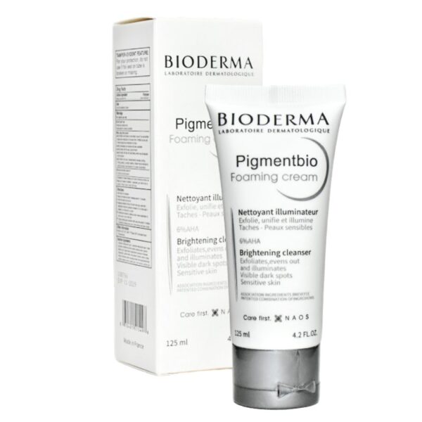 Crema Espumosa Limpiadora Iluminadora Y Eliminadora De Manchas Bioderma 125Ml LOTE1
