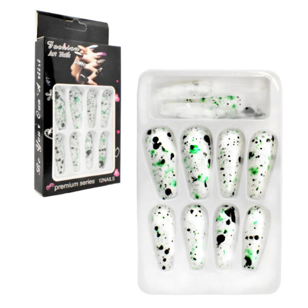 Uñas Press On Nails 12pcs - Imagen 5