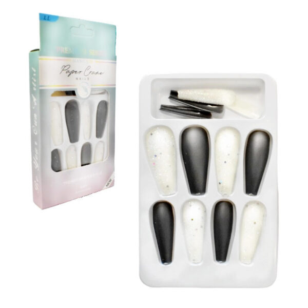 Uñas Press On Nails 12pcs - Imagen 2