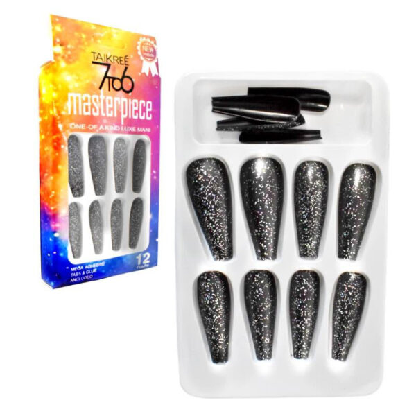 Uñas Press On Nails 12pcs - Imagen 8