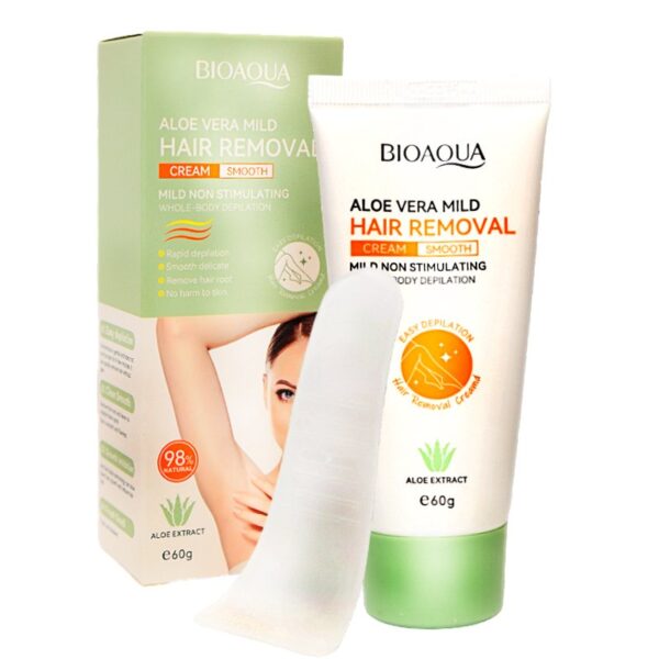 Crema Depilatoria Con Extracto de Aloe Vera  Bioaqua
