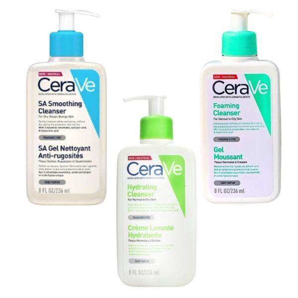 Limpiadores Faciales Cerave Surtidos 236Ml