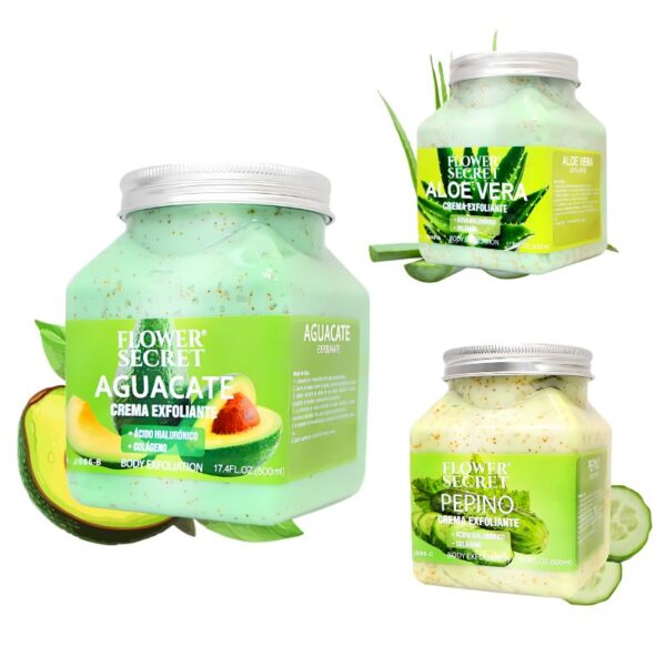Exfoliante En Tarro Flower Secret 500Ml
