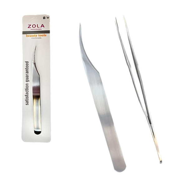 Pinza para aplicacion de pedreria de acero inoxidable BEAUTY TOOLS