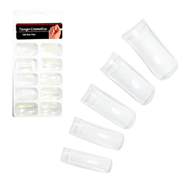 Set de 100 tips de uñas Tango Cosmetics surtidos LT2 - Imagen 5