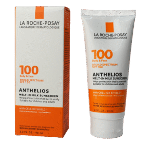 Protector solar de amplio espectro especial para niños y adultos de pieles muy sensibles ANTHELIOS La Roche Posay 100SPF LOTE