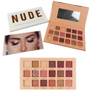 Sombras para ojos 18 colores NUDE NEW caja blanca