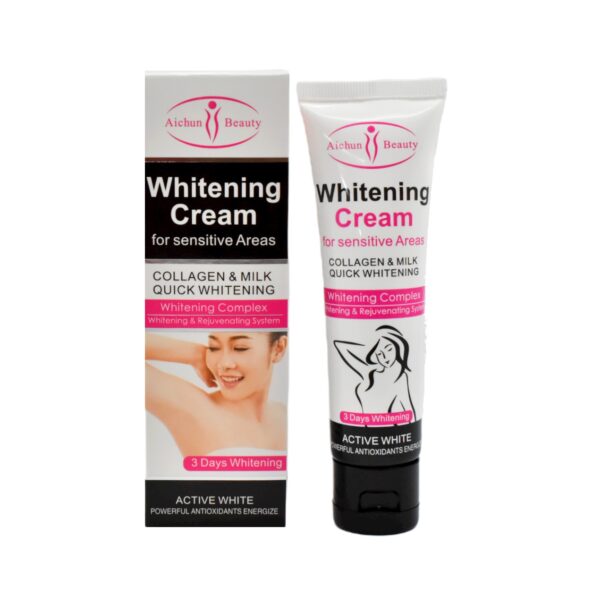 Crema blanqueadora de zonas sensibles Aichun Beauty 50ml  Lote 1